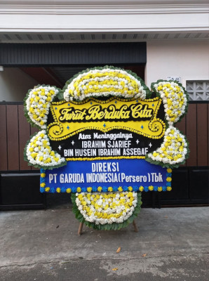 Papan Bunga Duka di Petogogan