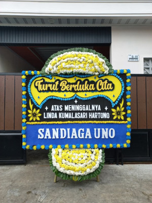 Papan Bunga Duka di Petogogan