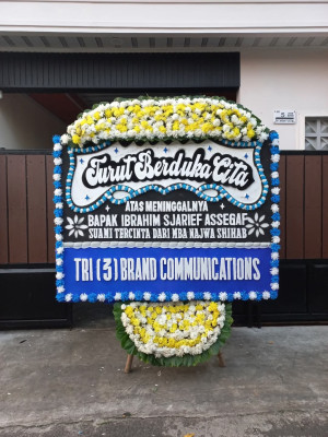 Papan Bunga Duka di Petogogan